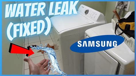 samsung washer leaking underneath|Samsung Washer Leaking From Bottom